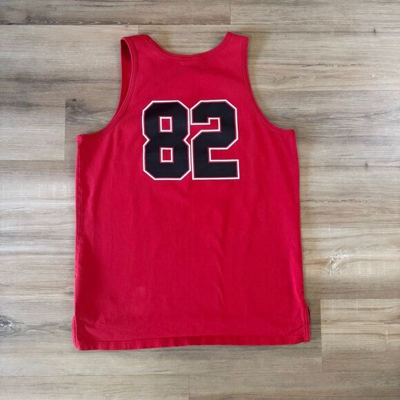 Nike Air Red Tank Top Size XL Sports Running Comfort Classic Iconic Lifestyle - Picture 6 of 6